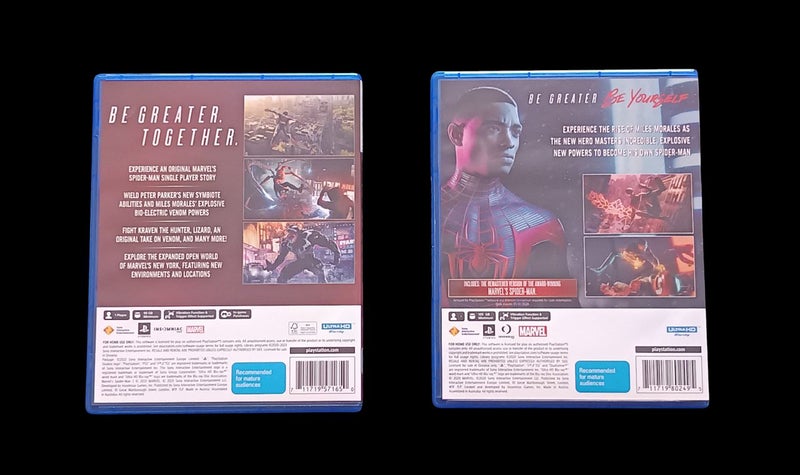 Spider Man 2 + Spiderman Miles Morales Ultimate Edition PS5 Bundle Carousel 3
