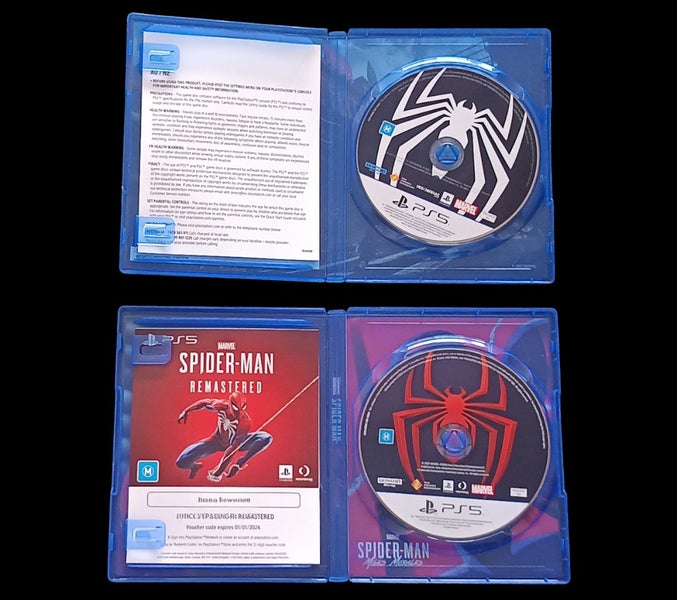 Spider Man 2 + Spiderman Miles Morales Ultimate Edition PS5 Bundle Carousel 2