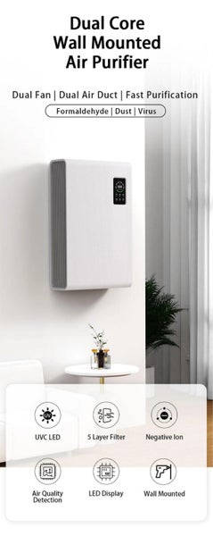 Smart Home Wall Mounted Air Purifier Carousel 1