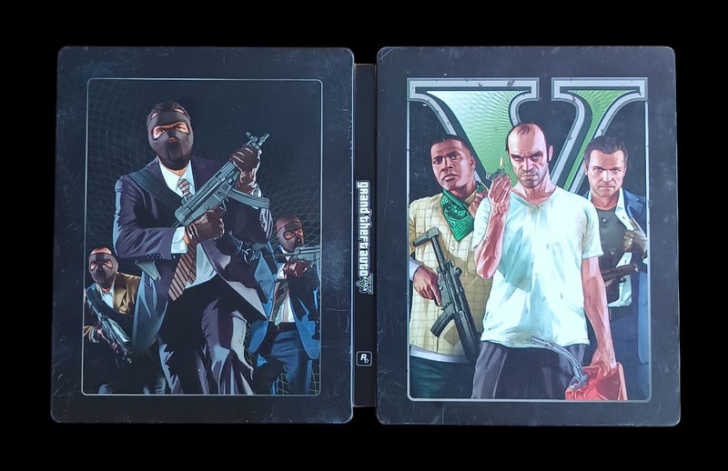 Grand Theft Auto V Steelbook PS3 Carousel 1
