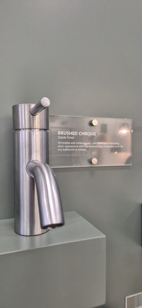 Astra Walker Icon Basin Mixer Brushed Chrome Carousel 2