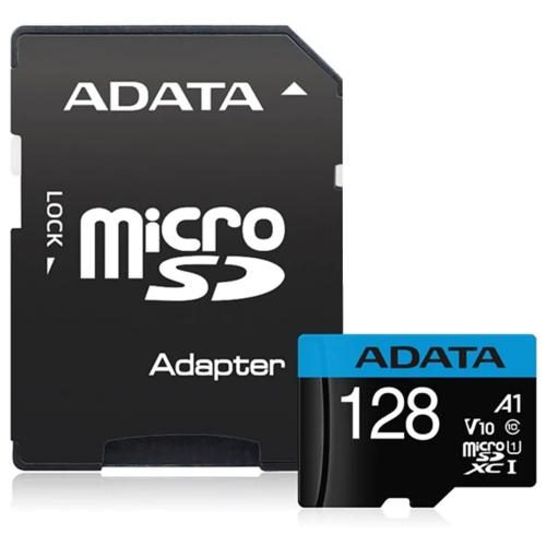 ADATA Premier microSDXC Memory Card - 128GB Includes SD Adapter - Read up to Carousel 1