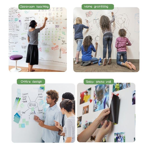 Ferrous Whiteboard Sheet self adhesive 1.2m x 2m Carousel 2
