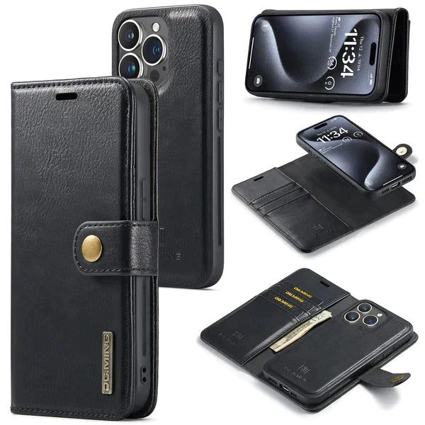 iPhone 14 Folio Case - 2-in-1 Detachable Wallet Phone Cover Carousel 2