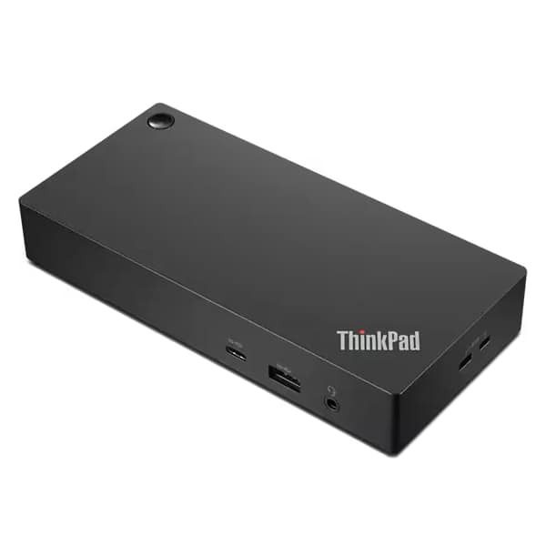 Lenovo ThinkPad Universal USB-C Dock 40AY0090AU w/ 90W Power Adapter Carousel 1