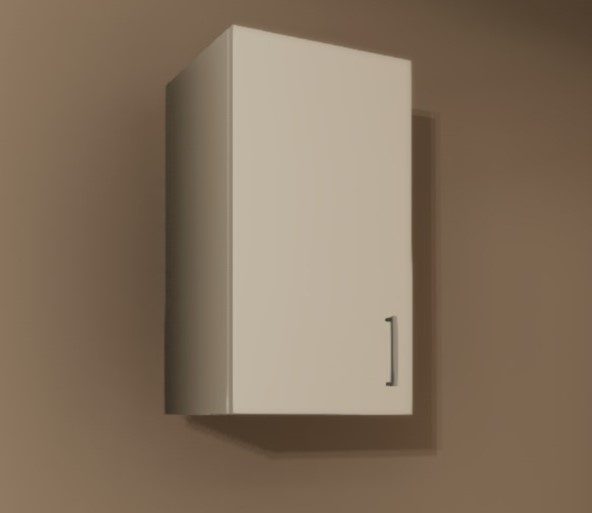 Kitchen Cabinet - One Door Wall Cabinet 500mm - W7X5 (Fully Assembled) Carousel 1