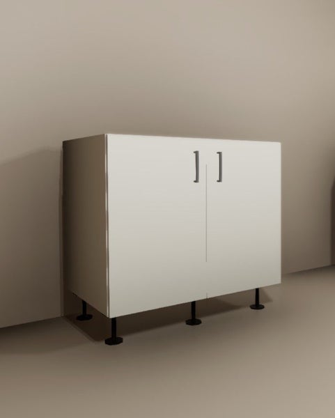 Kitchen Cabinet - Two Door Base Unit 800mm - Code B8 (Fully Assembled) Carousel 1