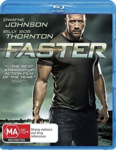 Faster (2010) - Dwayne Johnson - (BLU RAY)