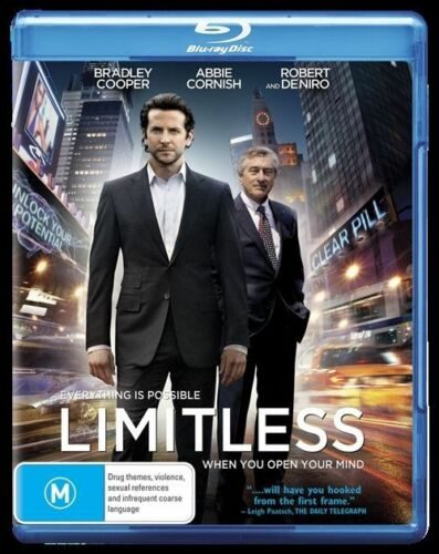 Limitless -Bradley Cooper -( BLU RAY )