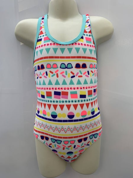 Chlorine Resistant - Speedo All Sorts - Young Girls Size 4 Carousel 2