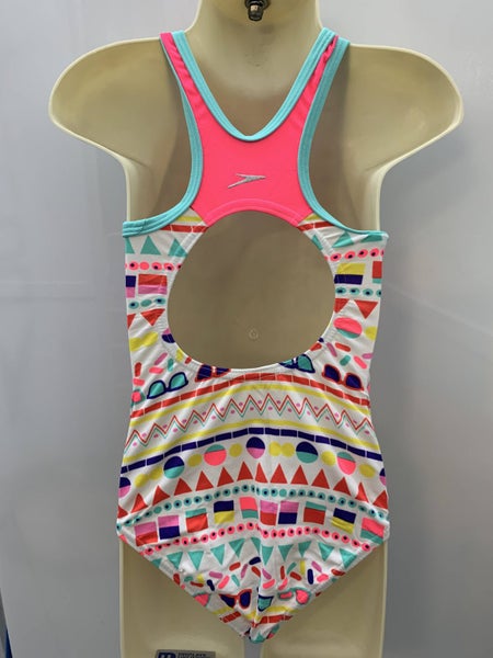 Chlorine Resistant - Speedo All Sorts - Young Girls Size 4 Carousel 3
