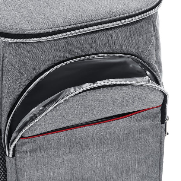 19L High Capacity Insulated Cooling Backpack Aluminum Foil Picnic Bag Ca Carousel 10