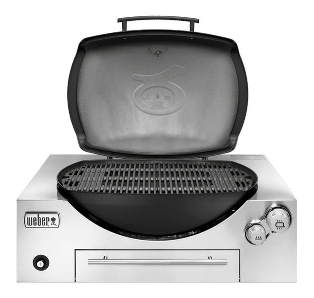 Weber Family Q3600 Black Built-In Gas BBQ - NATURAL GAS Carousel 2