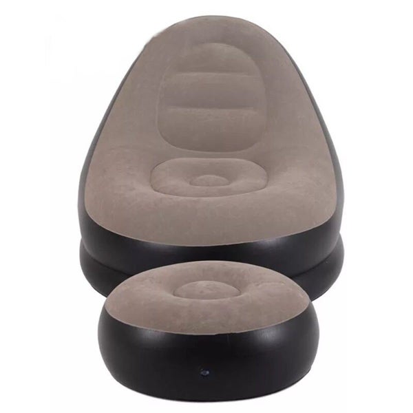 Large Inflatable Bean Bag Flocked Beanbag Adult Outdoor Lazy Sofa Garden Arm Cha Carousel 1