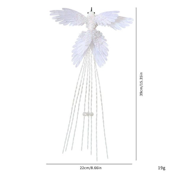 Faux Hummingbird Christmas Tree Decoration Holiday Decorative Bird Ornament For Carousel 2