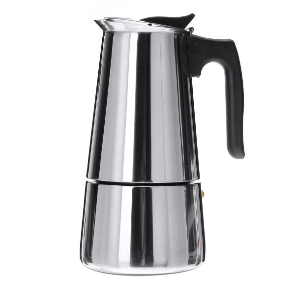9 Cup Espresso Percolator Coffee Stovetop Maker Moka Latte Pot Stove Carousel 1
