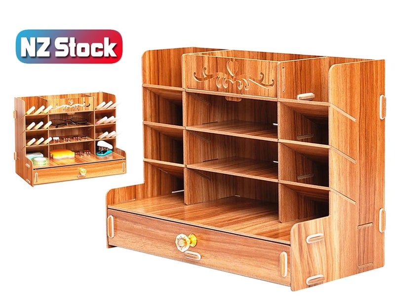 Wooden Desk Organiser NZ Clearance Carousel 1