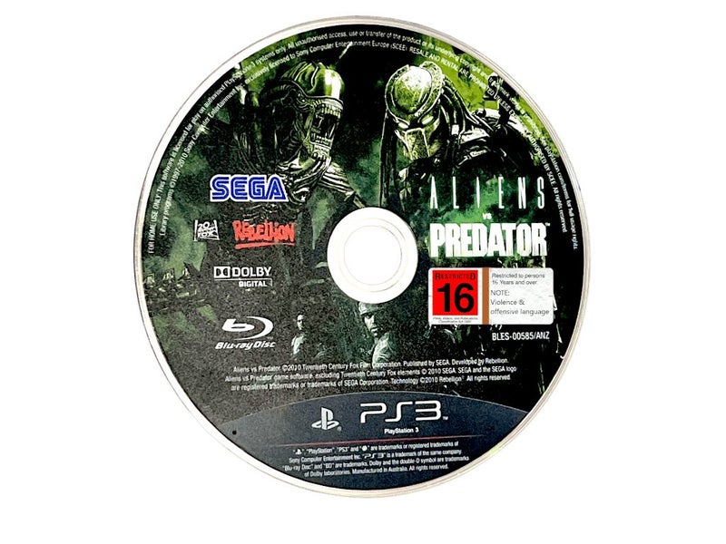 Aliens vs Predator (PS3) *GAME ONLY* Carousel 1