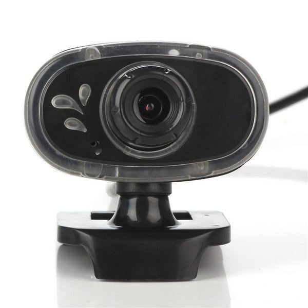 A881 USB 360 Rotation Blue Light 12 Million s with Mic Webcam Camera for PC Carousel 1