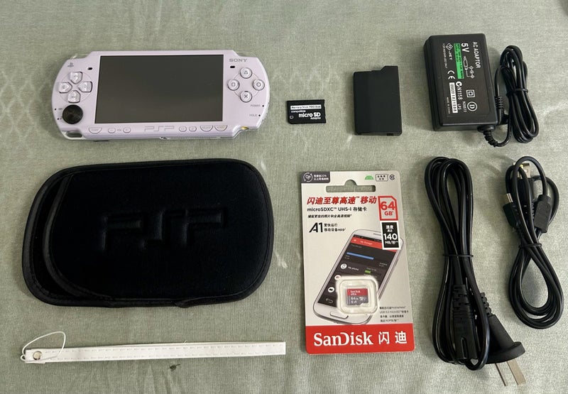 PSP 2000 – Lavender Purple | 64GB | Fully Set Up | Carry Case Bundle Carousel 1