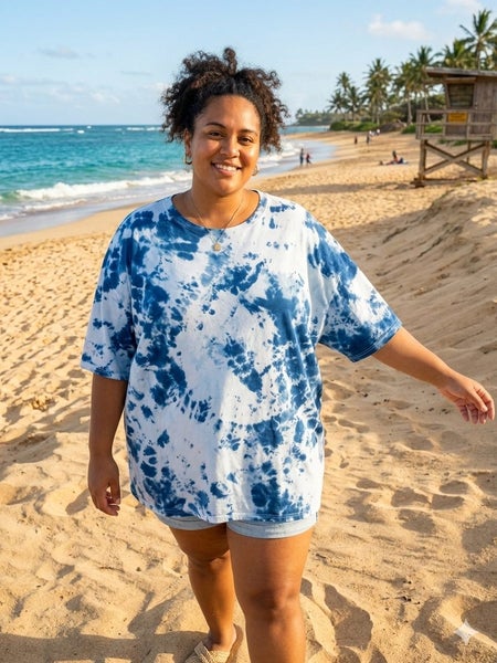 Mareedesigns tie dyed tee. 6XL Carousel 1