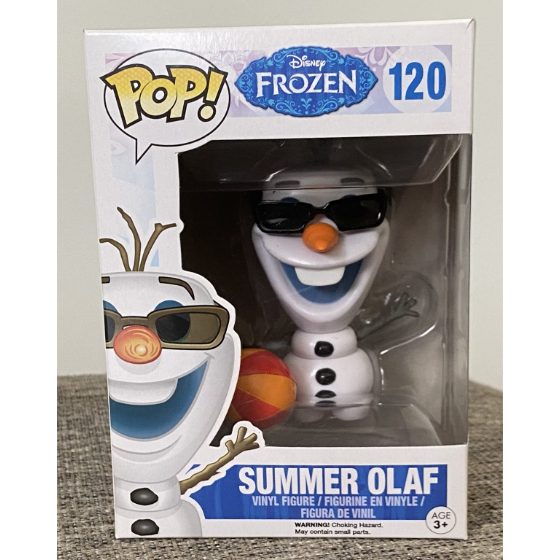 Funko Pop Vinyl - Disney Frozen - Summer Olaf #120 - RETIRED Carousel 1