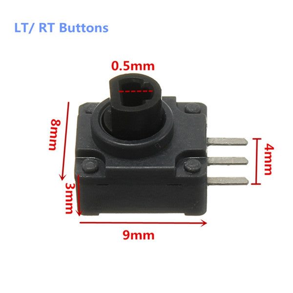 Replacement LB/ RB+ LT/ RT Buttons Set for XBOX360 Wireless Controller Carousel 10