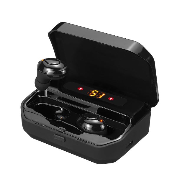 Digital Display bluetooth 5.0 Wireless Earbuds CVC8.0+DSP Noise Cancelling I Carousel 1