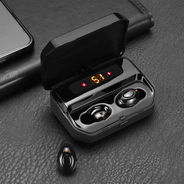 Digital Display bluetooth 5.0 Wireless Earbuds CVC8.0+DSP Noise Cancelling I Carousel 10
