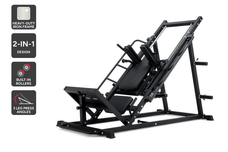 Fortis Leg Press and Hack Squat Machine Carousel 2