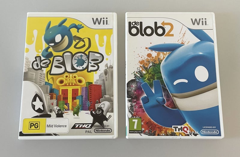 De Blob + De Blob 2 games bundle (Wii) - good condition Carousel 1