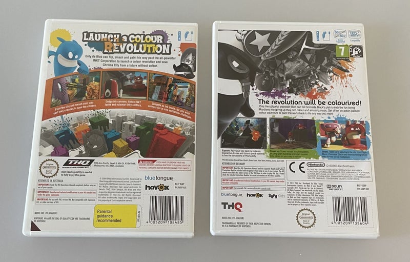 De Blob + De Blob 2 games bundle (Wii) - good condition Carousel 5