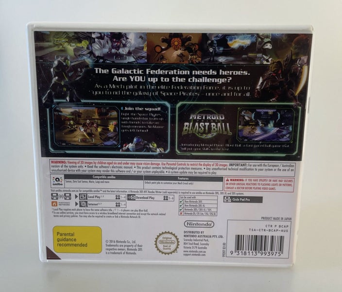 Metroid Prime: Federation Force (3DS) Carousel 6