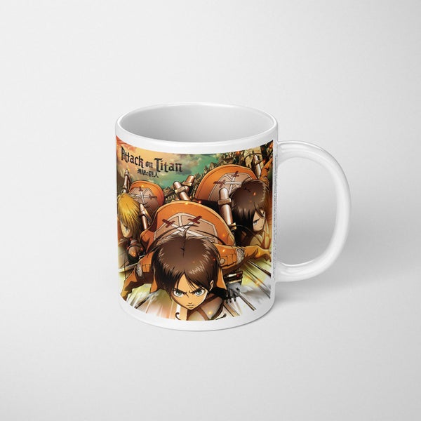 Attack On Titan Ceramic Coffee Mug Cup Kitchen Drinkware Carousel 2