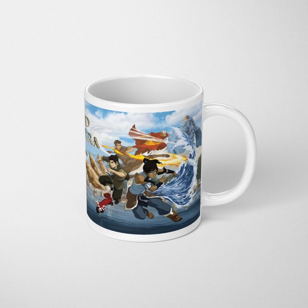 Legend Of Korra Elements Ceramic Coffee Mug Cup Kitchen Drinkware Carousel 2