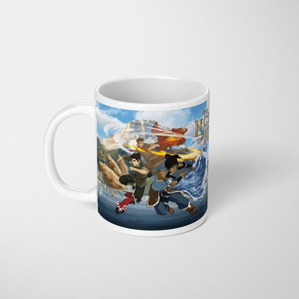 Legend Of Korra Elements Ceramic Coffee Mug Cup Kitchen Drinkware Carousel 3
