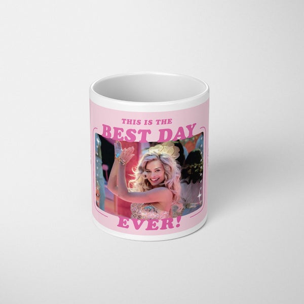 Barbie Movie Best Day Ever Ceramic Coffee Mug Cup Kitchen Drinkware Carousel 3
