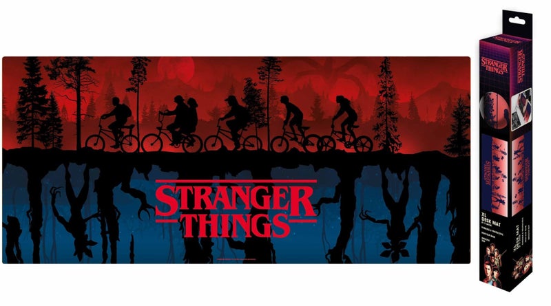 Stranger Things Upside Down Gaming Desk Mat Mouse Pad Setup Carousel 1