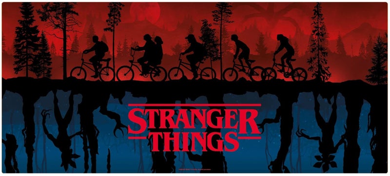 Stranger Things Upside Down Gaming Desk Mat Mouse Pad Setup Carousel 2