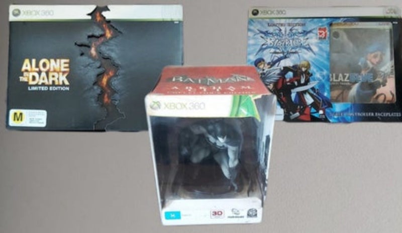 ALL 3 Collector's Editions Bundle (Blazblue, Batman, Alone in the Dark) Carousel 1
