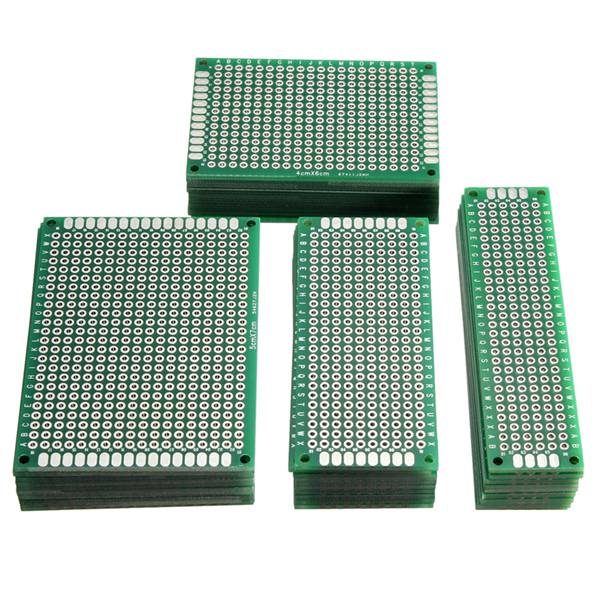 40pcs FR-4 2.54mm Double Side Prototype PCB Printed Circuit Board Carousel 1