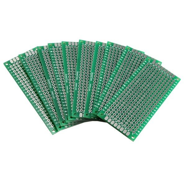 40pcs FR-4 2.54mm Double Side Prototype PCB Printed Circuit Board Carousel 6