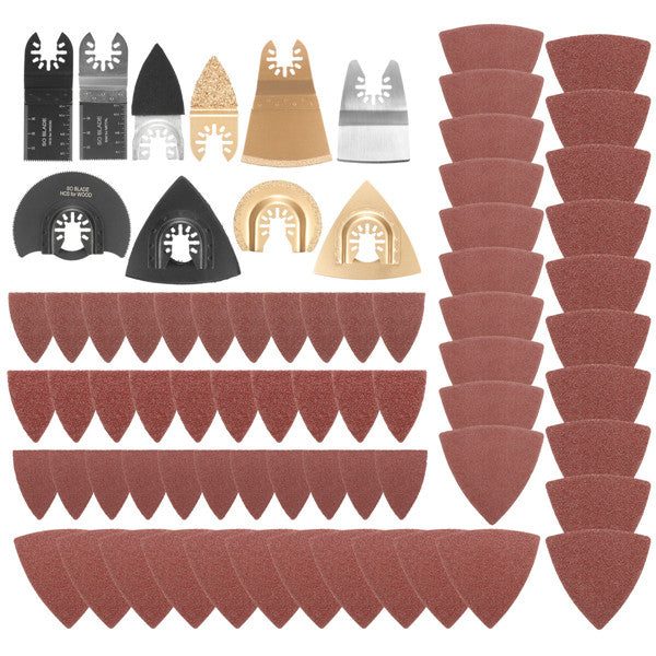 70pcs Oscillating Multitool Saw Blade Set For Fein Bosch Dremel Makita Ridgid Carousel 1
