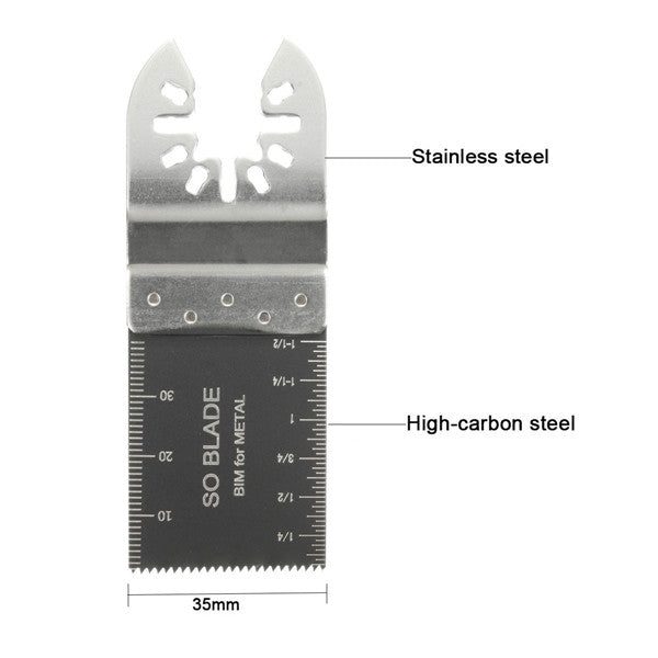 70pcs Oscillating Multitool Saw Blade Set For Fein Bosch Dremel Makita Ridgid Carousel 10