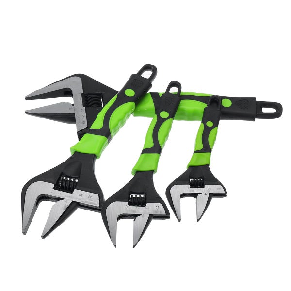 6 ~ 12inch 60mm Large Extra Wide Jaw Adjustable Spanner Wrench Capacity Nut Pipe Carousel 1