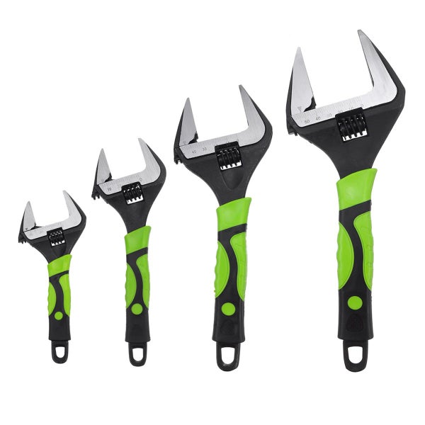 6 ~ 12inch 60mm Large Extra Wide Jaw Adjustable Spanner Wrench Capacity Nut Pipe Carousel 2