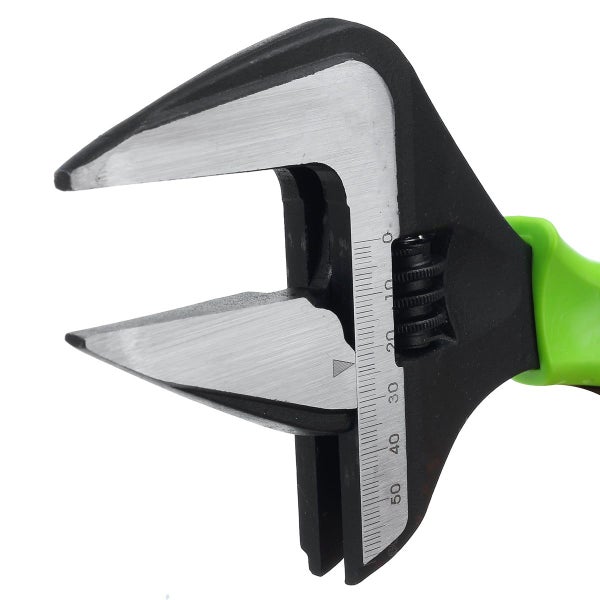 6 ~ 12inch 60mm Large Extra Wide Jaw Adjustable Spanner Wrench Capacity Nut Pipe Carousel 10