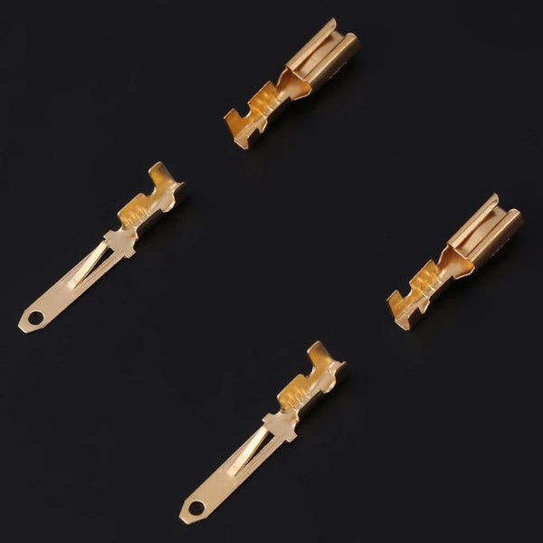 380Pcs / set Car Motorcycle Electrical 2 . 8mm 2 3 4 6 Pin Wire Terminal Connect Carousel 5