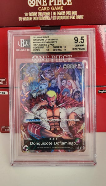 BGS 9.5 Doflamingo Leader - Kingdoms of Intrigue Carousel 1