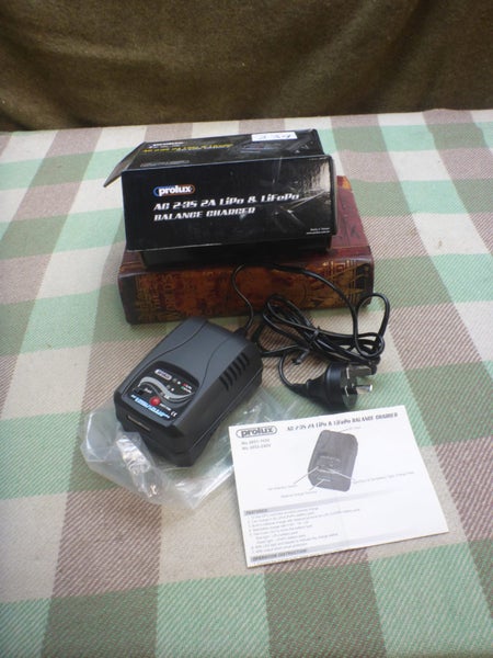 New Boxed Prolux AC 2-35 2A LiPo & LiFePo Balance Charger Carousel 1